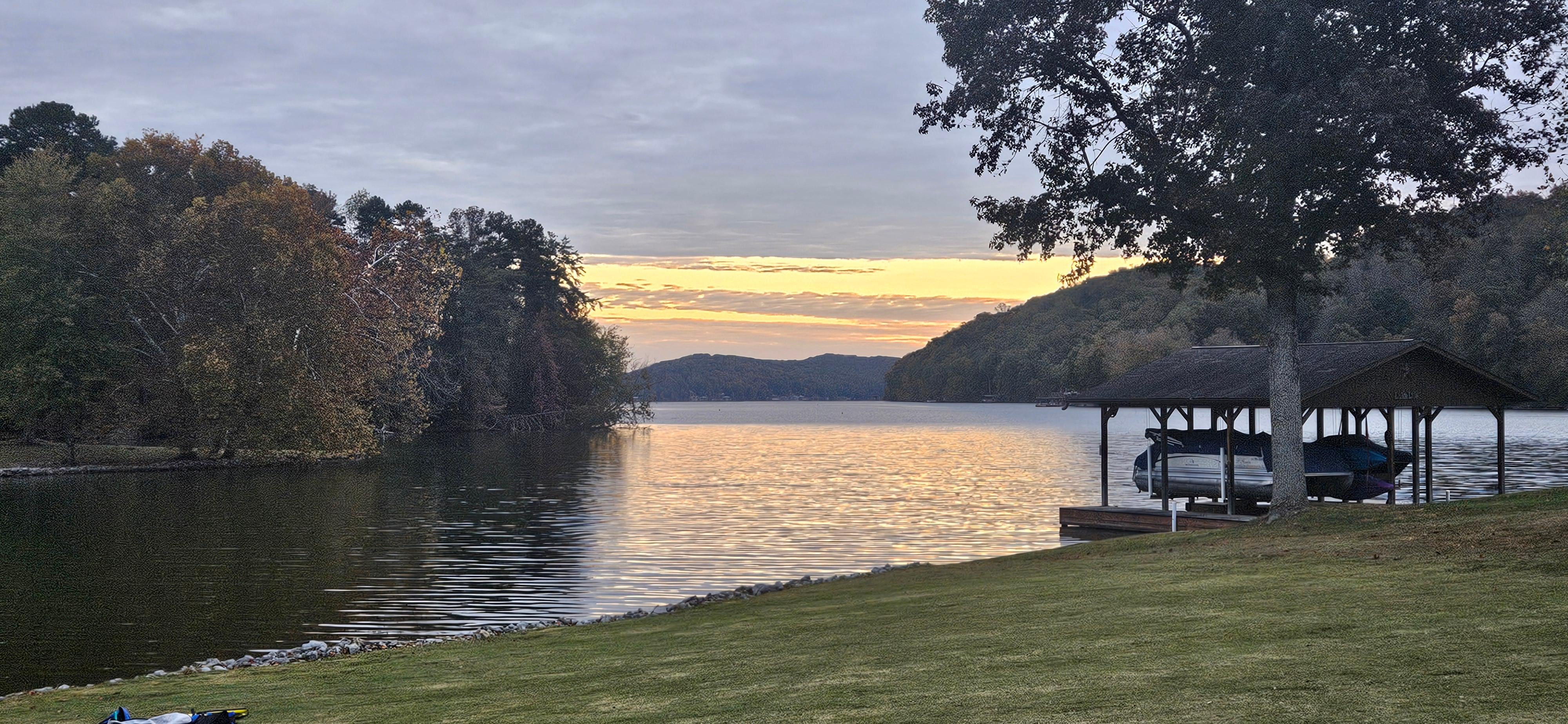 View from the back of the house