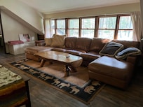 Upstairs family area