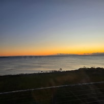 Ocean view from property.