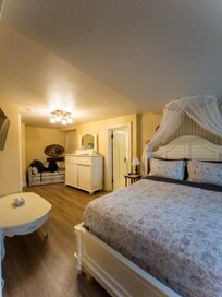 Bedroom in the "Garden Suite"