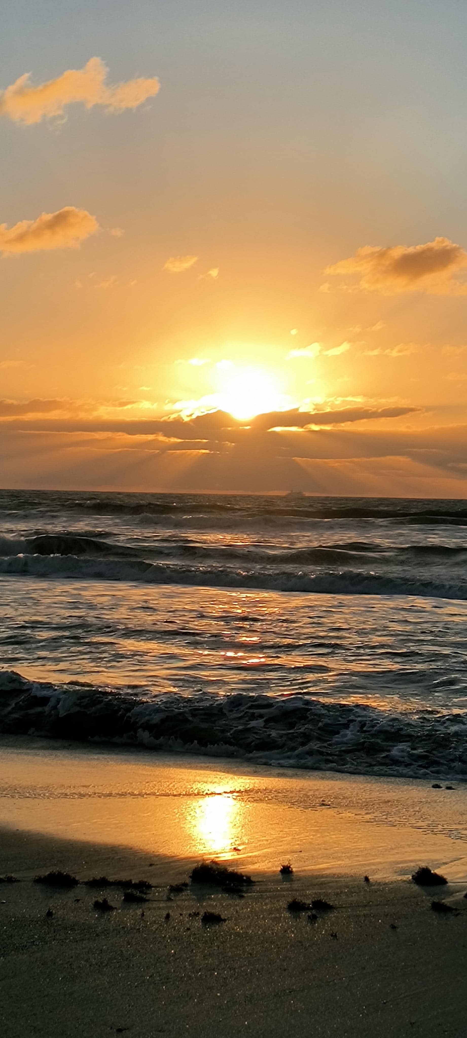 Beautiful sunrise from the LaQuinta beach