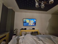 Wall mounted wide screen