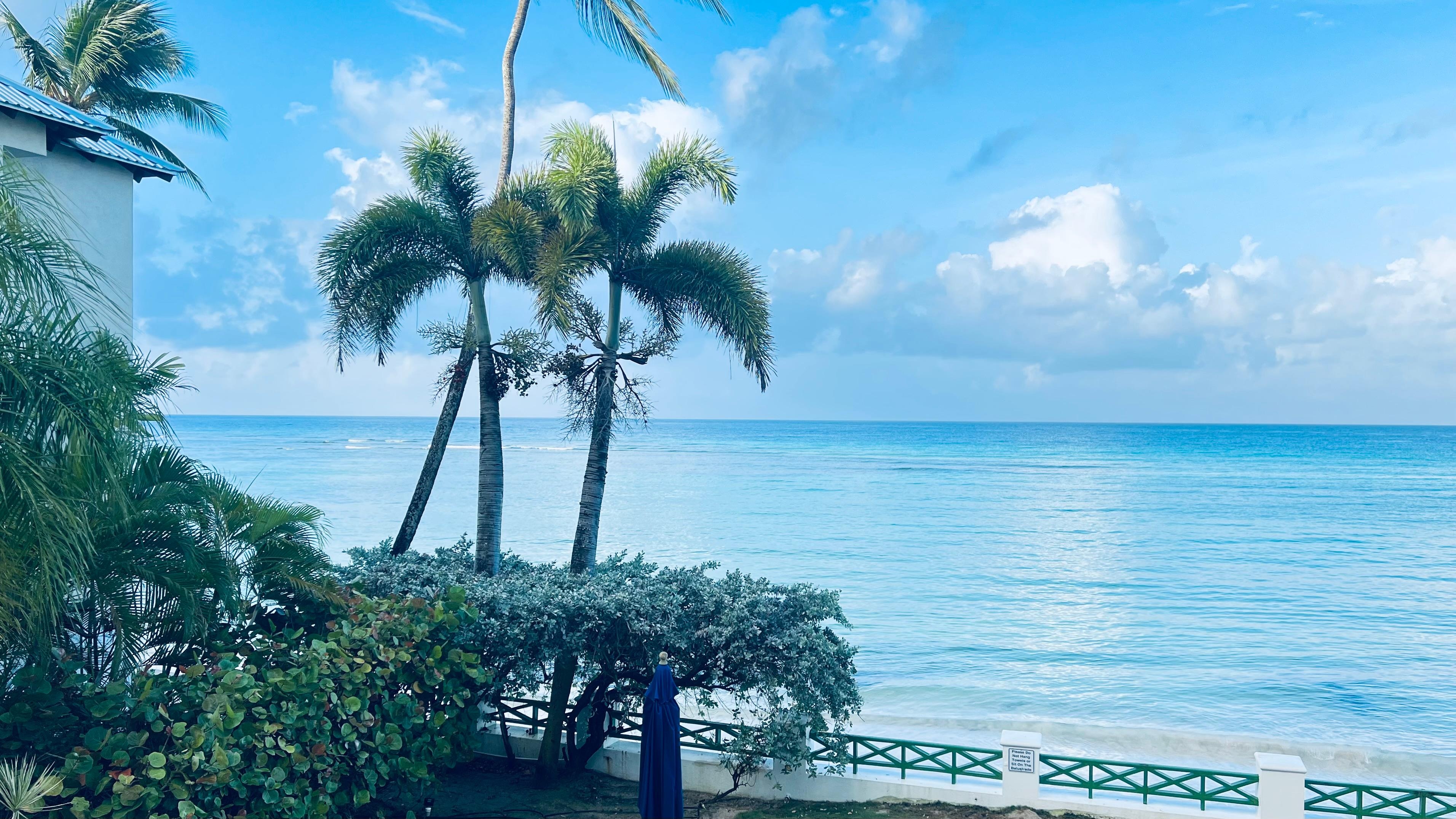 View from our balcony 