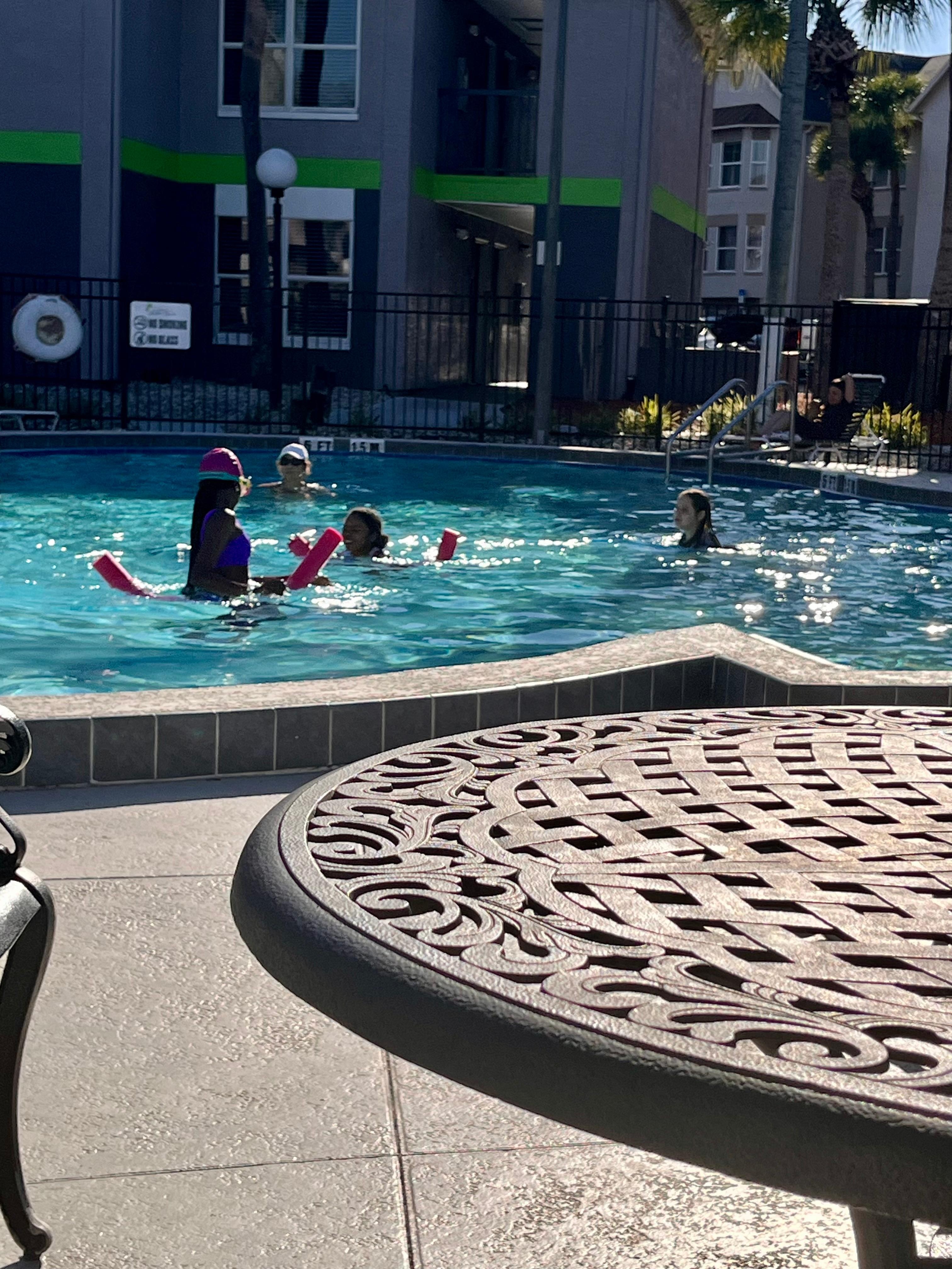 Pool meet and greet!