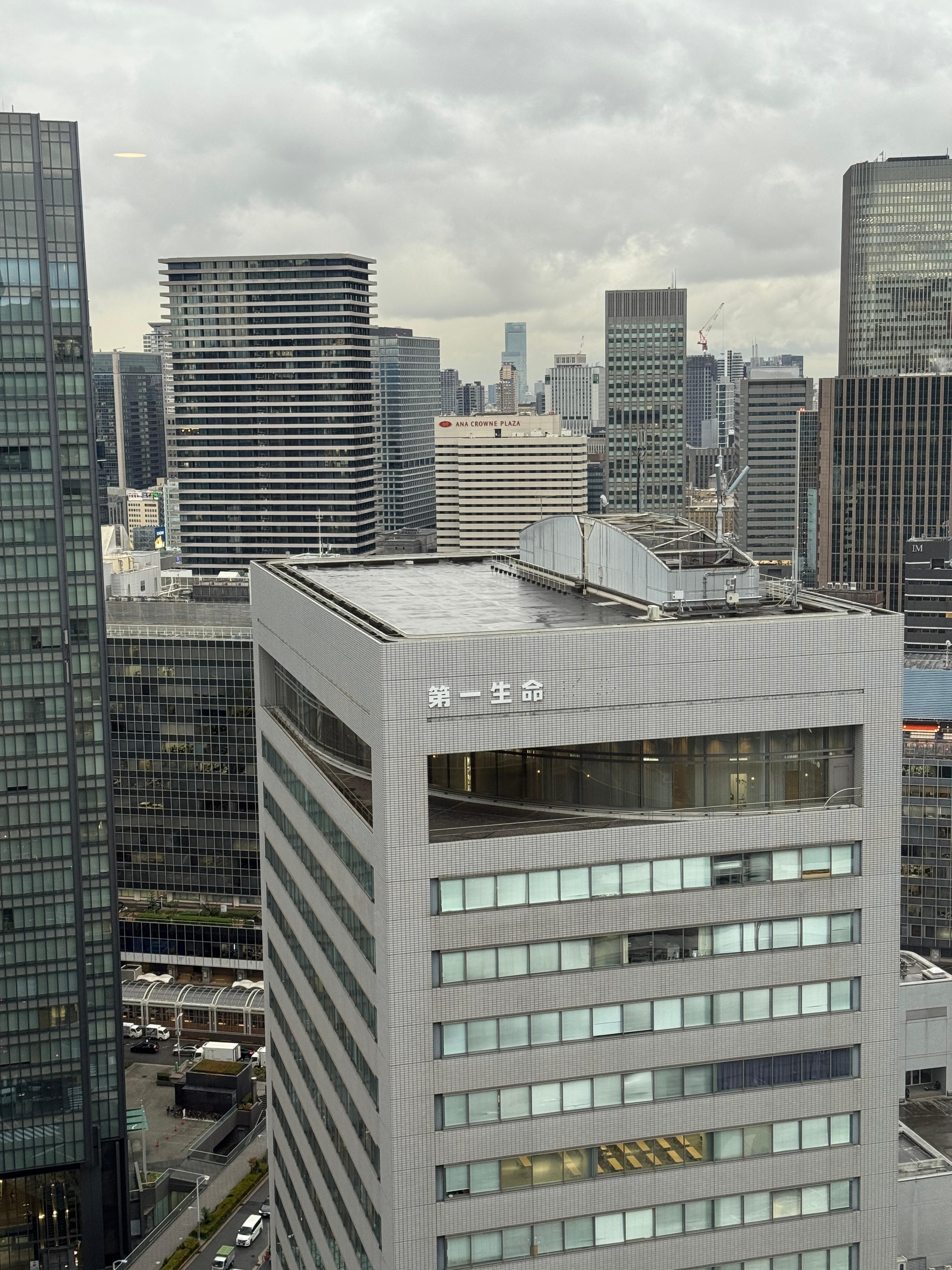 View from 25F looking south towards Tenoji 