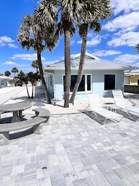 Unit with patio