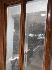 Front door… the first place THAT should be cleaned