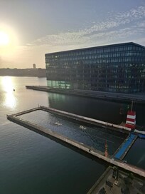 Stunning, gorgeous lap pool. Also nice after evening sauna