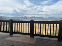 From the back patio