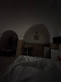 This photo was taken in the middle of the day and the room was totally dark.
