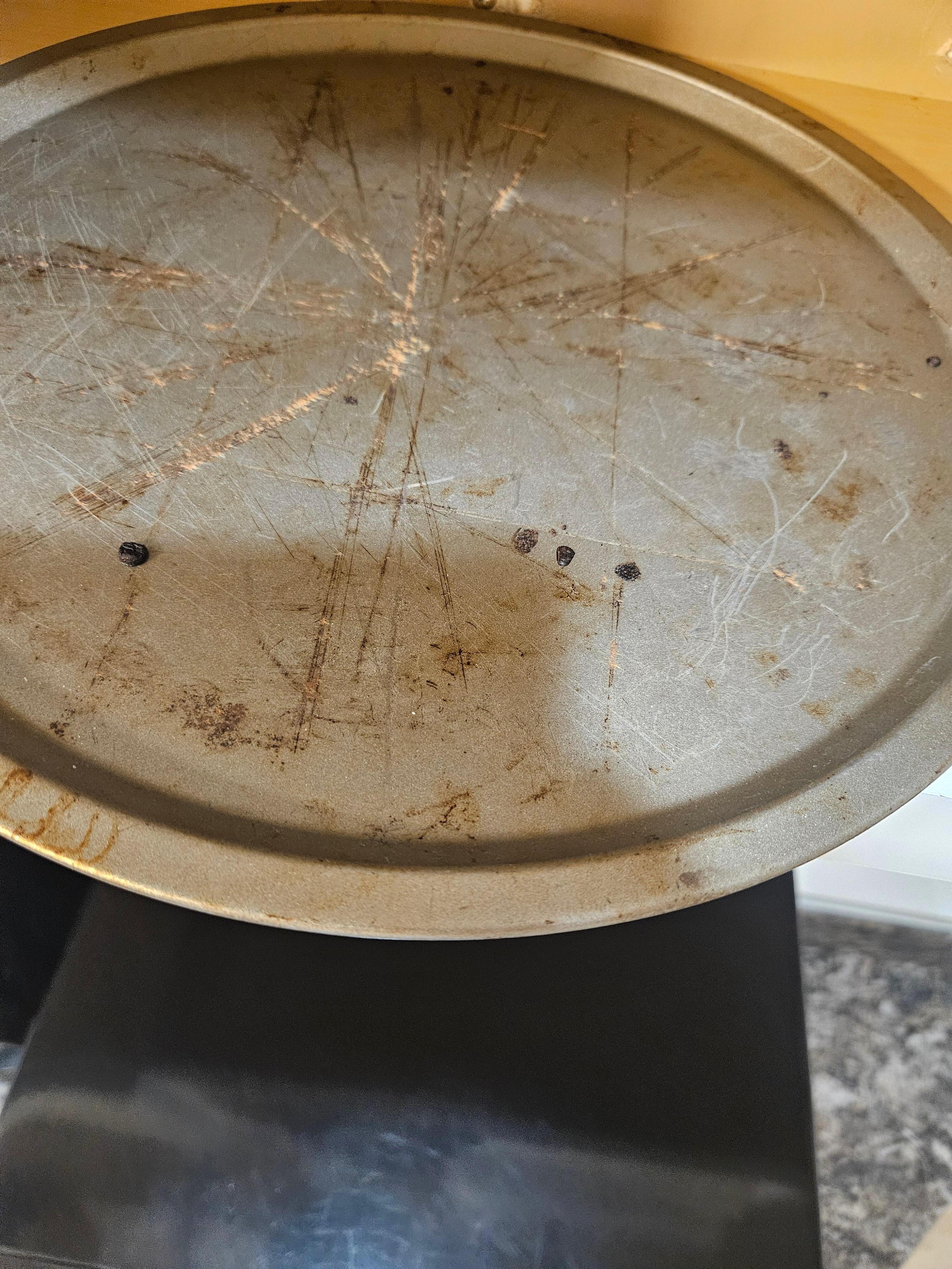 Food still cooking tray