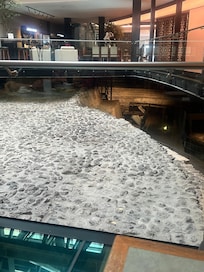 This is part of the inside of the hotel
