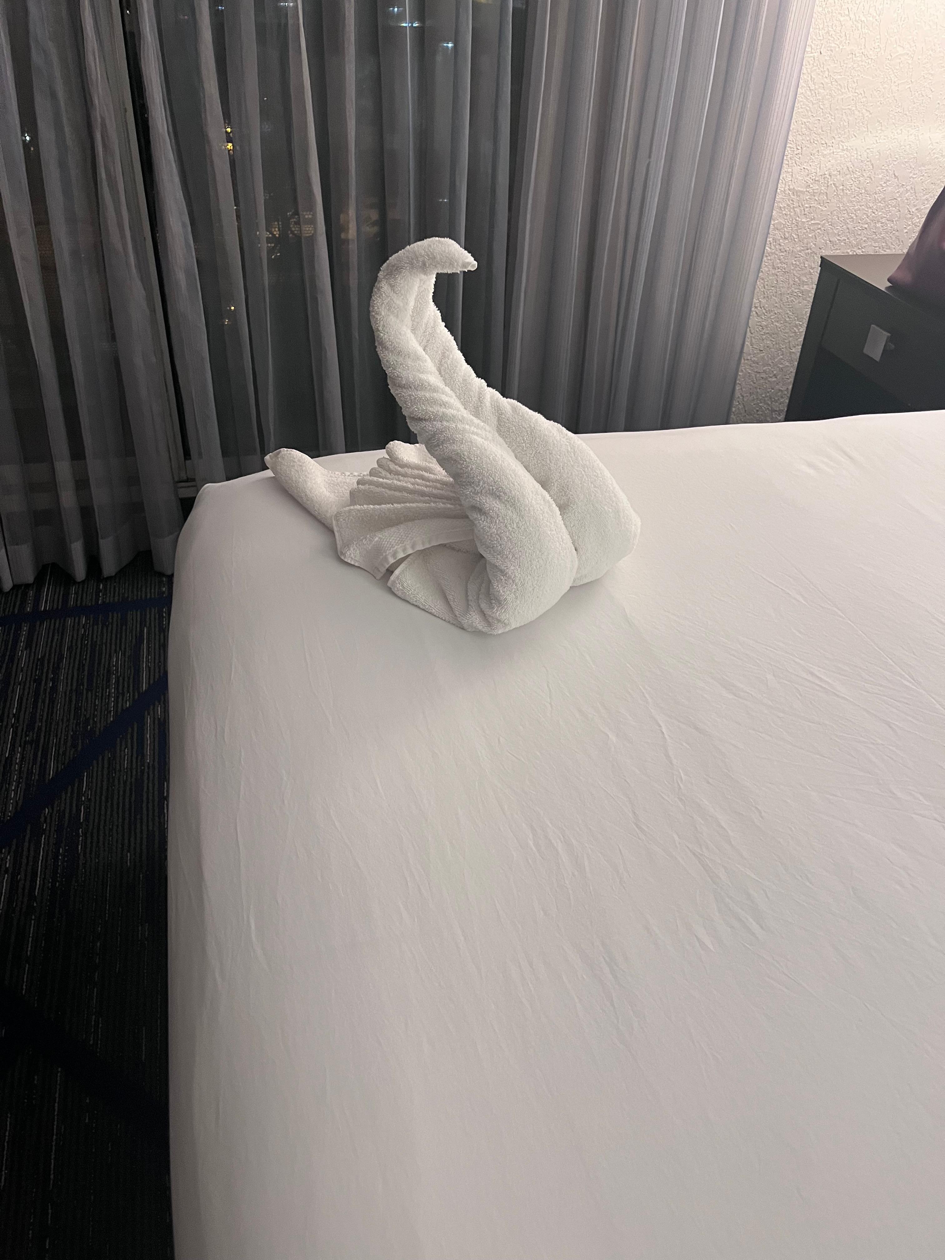 This was never when we entered! Great touch!