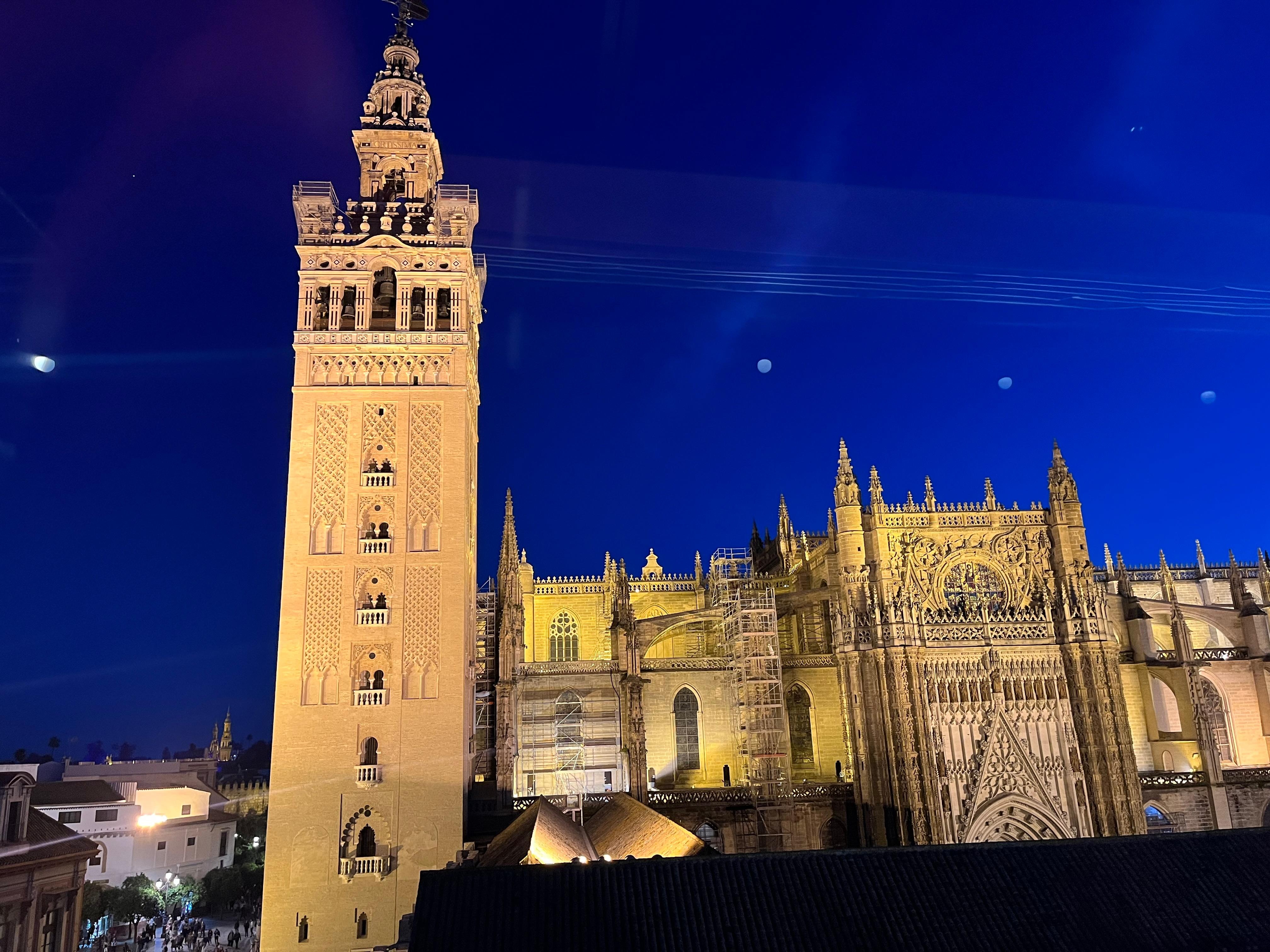 Photo from the Hotel rooftop.