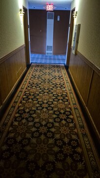 Hallways leading to rooms