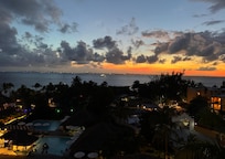 Sunset from room balcony