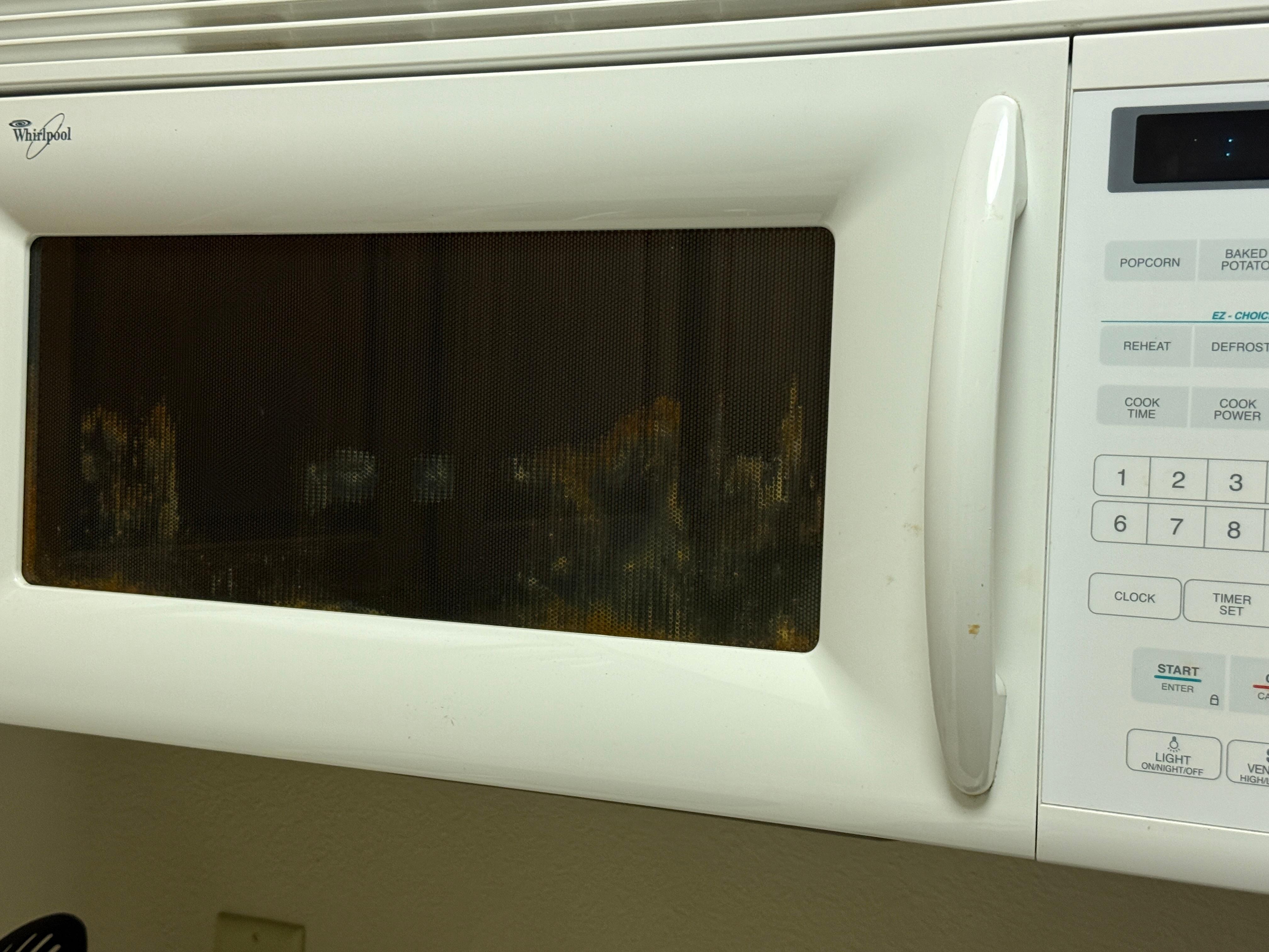 Filthy microwave