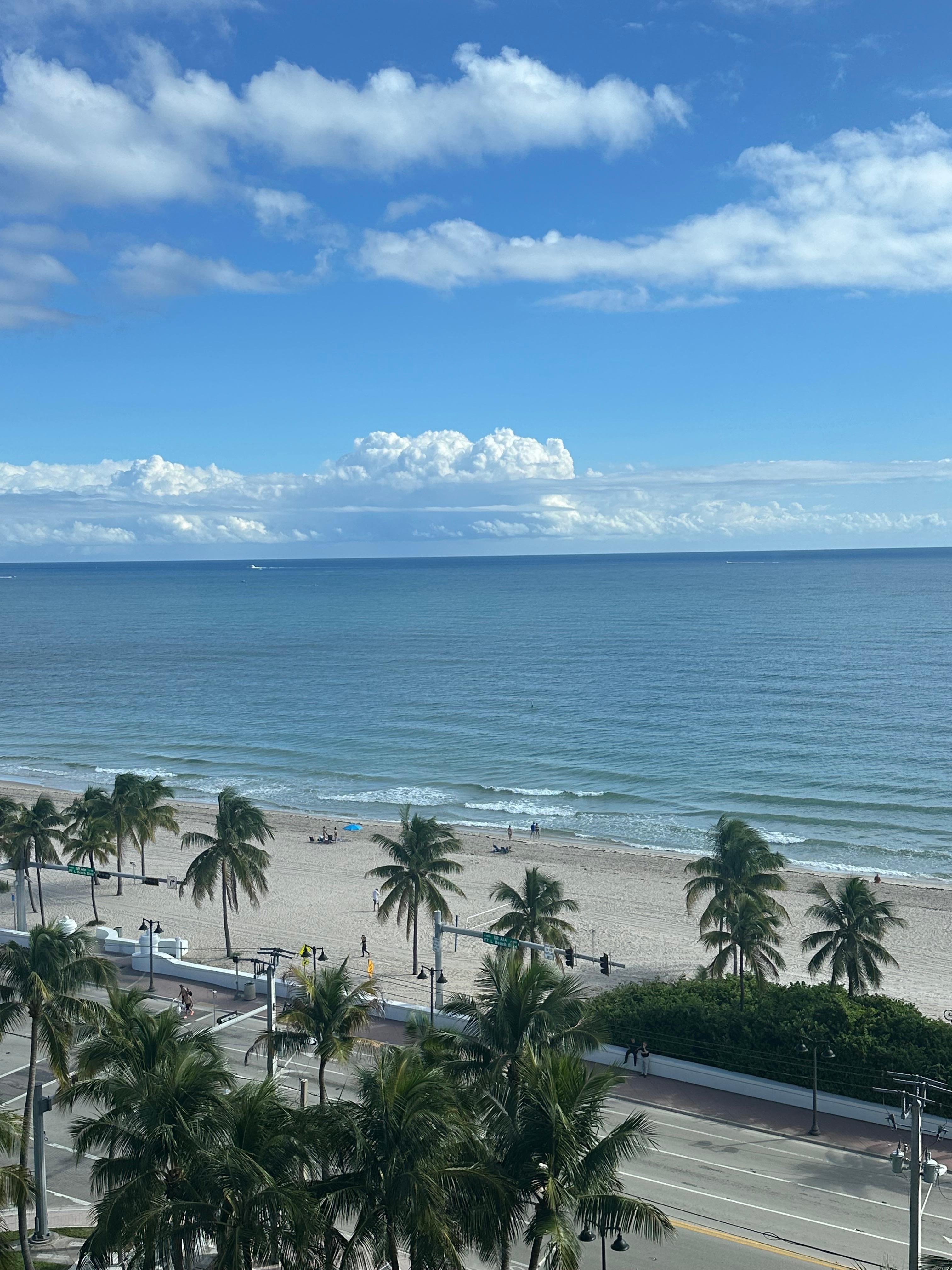 The view from our ocean view room! 