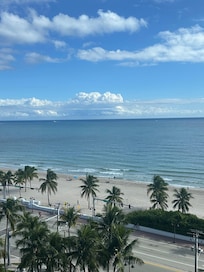 The view from our ocean view room!