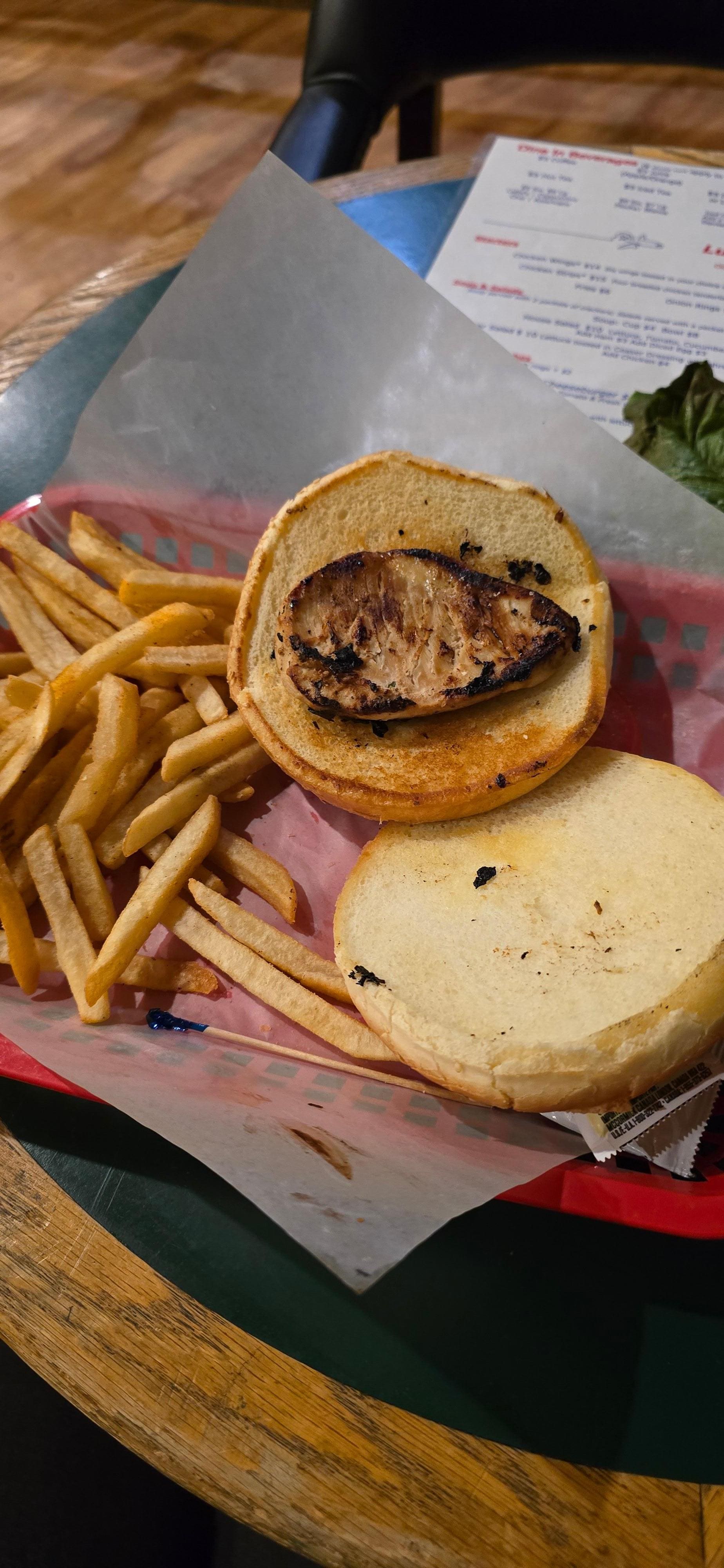 The Itty bitty chicken breast 