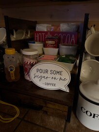 Loved the coffee bar!