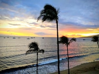 Just a typical sunset at Sugar Beach Resort from the balcony of PH20.