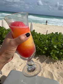 Drinks at the Beach Club