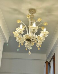 Beautiful chandelier.