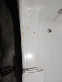 Burns on tub