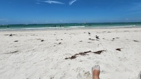 Beach 3 blocks away.