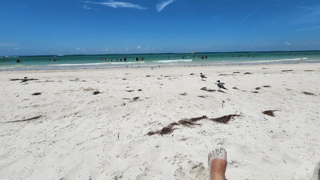 Beach 3 blocks away. 