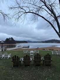 Cloudy but beautiful winter day