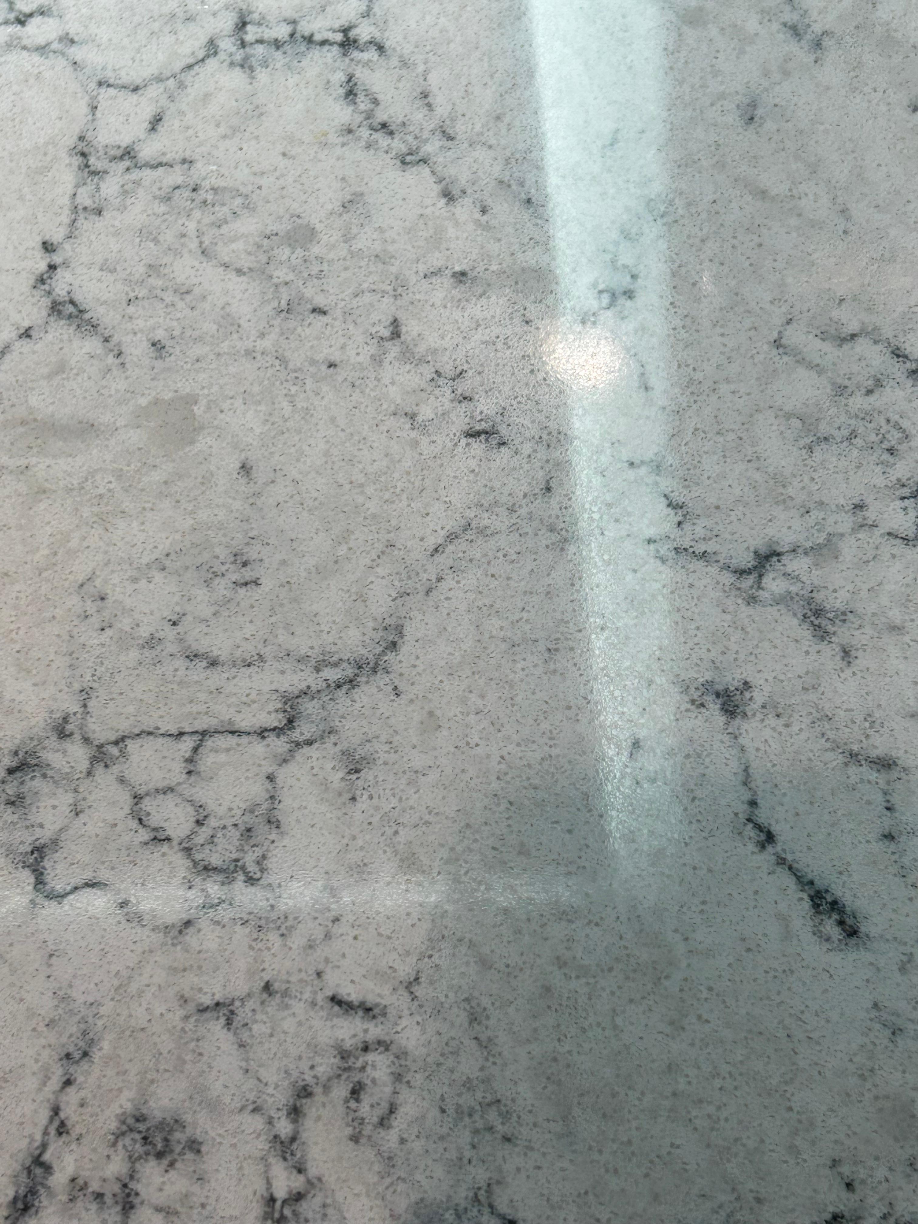 Nice quartz counters. 