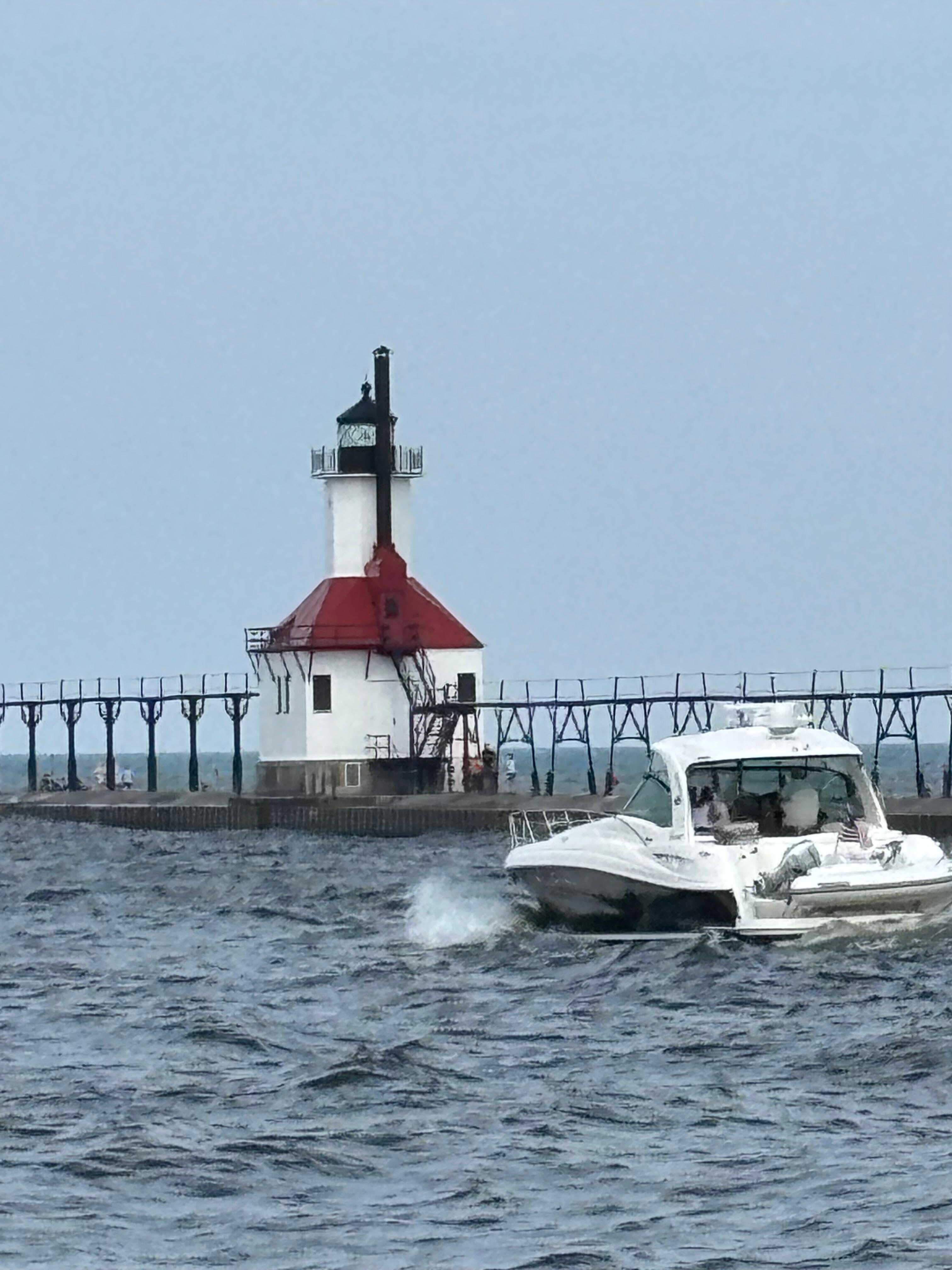 Lighthouse at Silver Beach