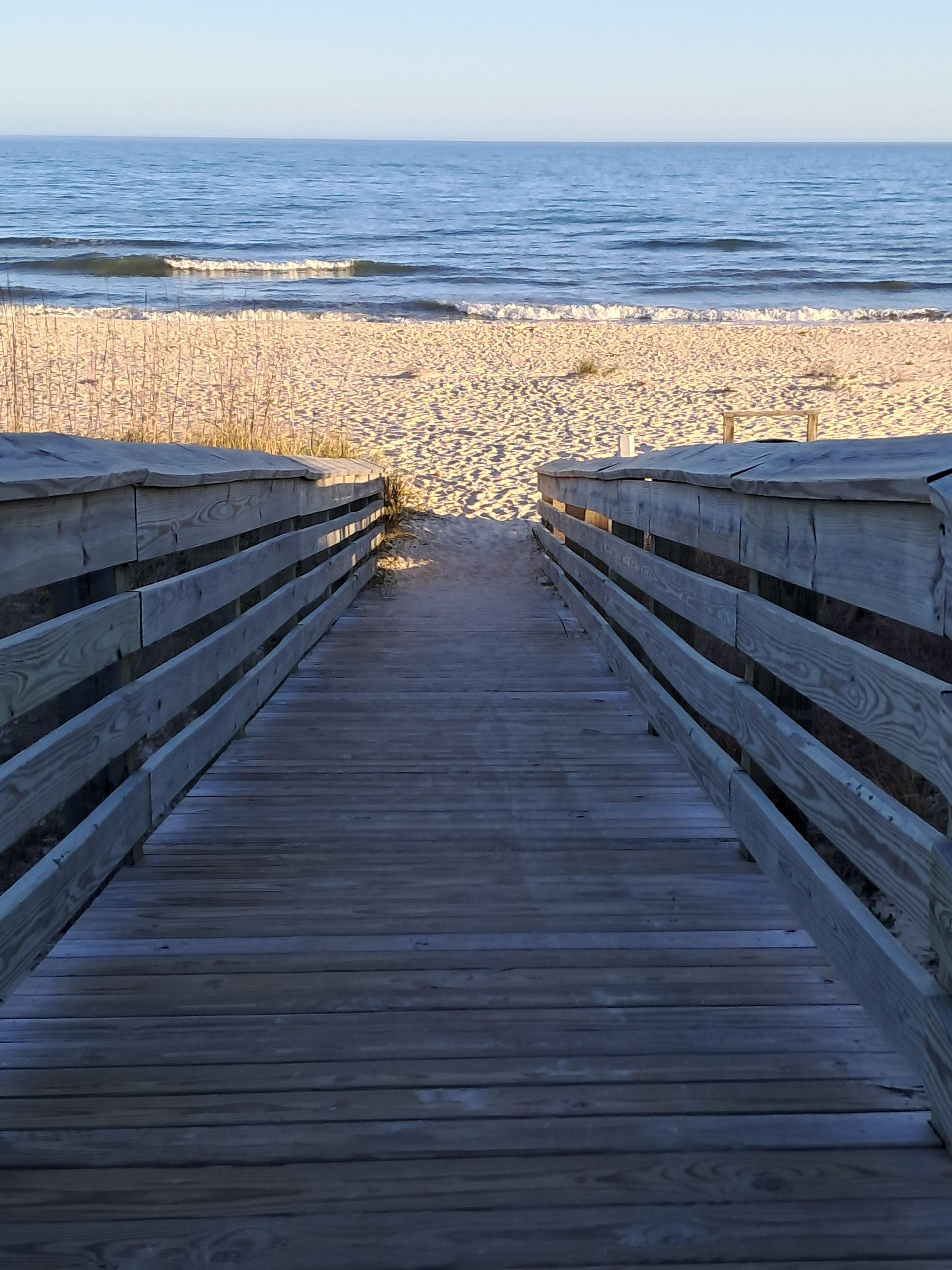 Beach access #10 with parking