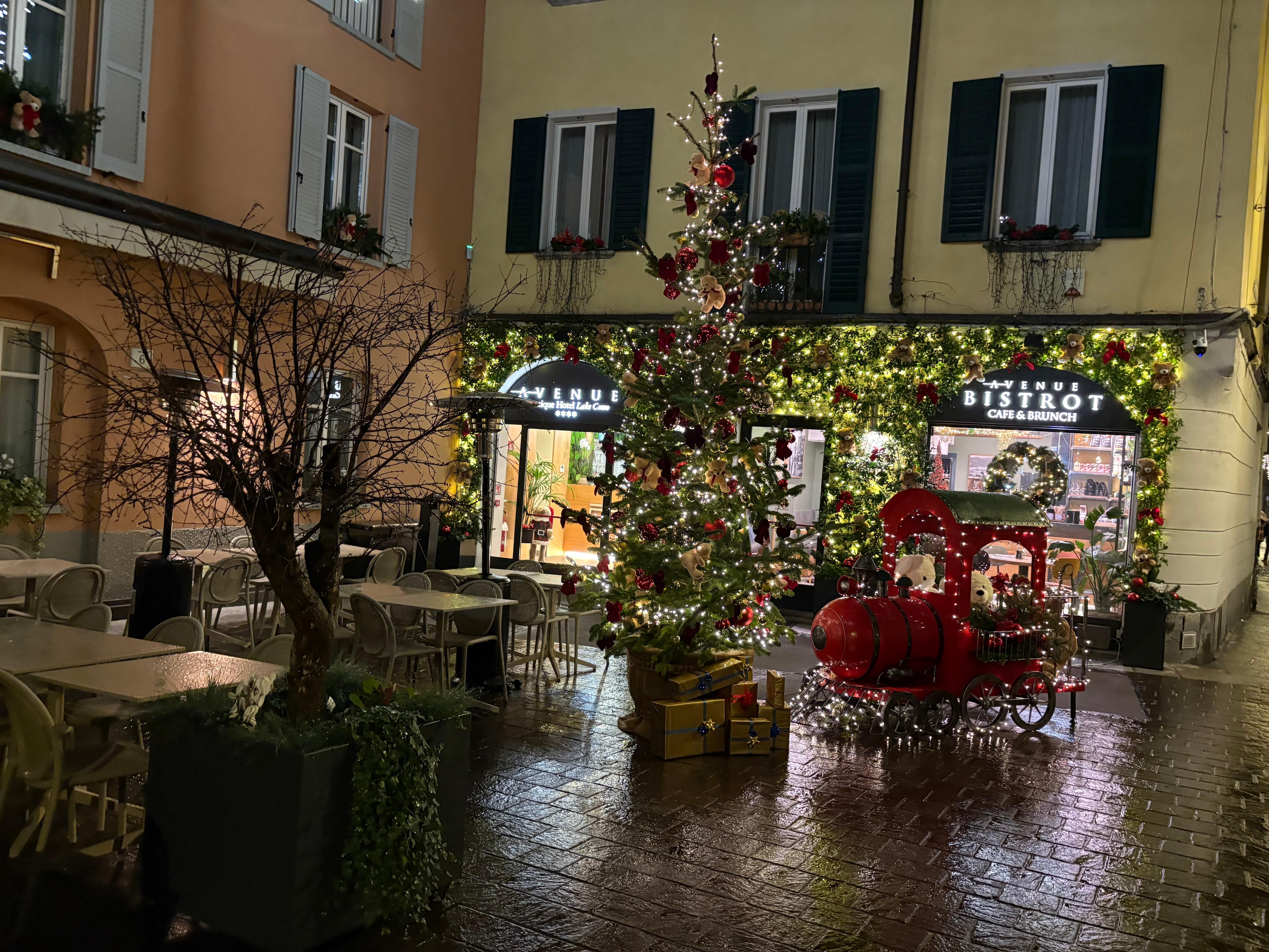 Christmas at the hotel 