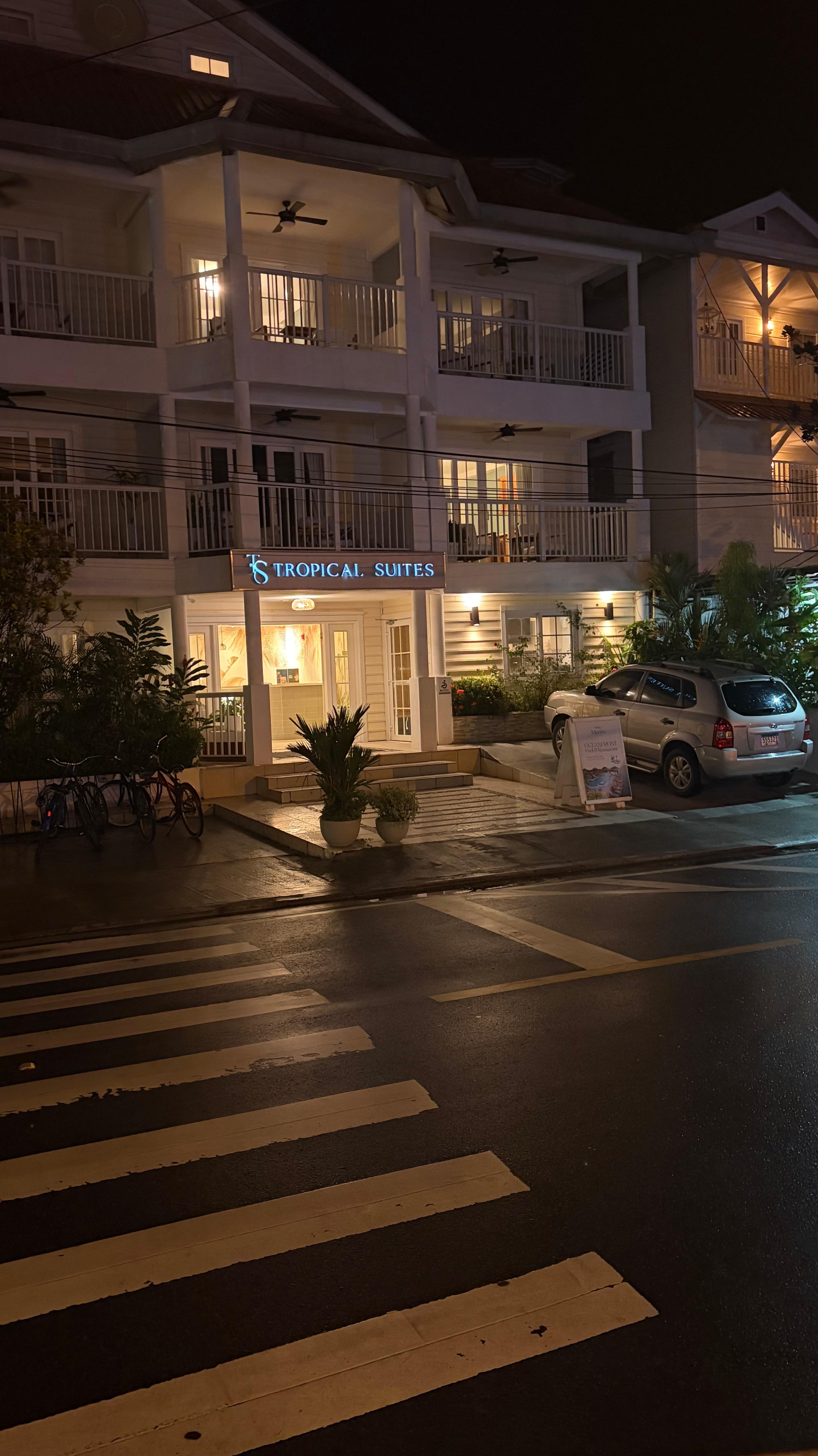 View at night 