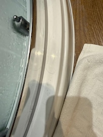 Hair all over the shower