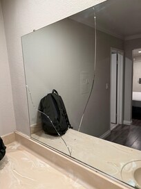 broken mirror