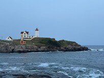 Nubble Light house is just a short drive away