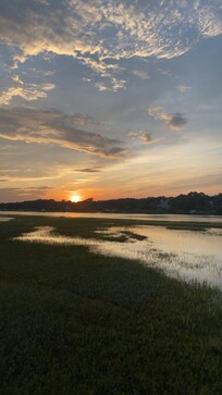 Sunset over the Inter coastal.