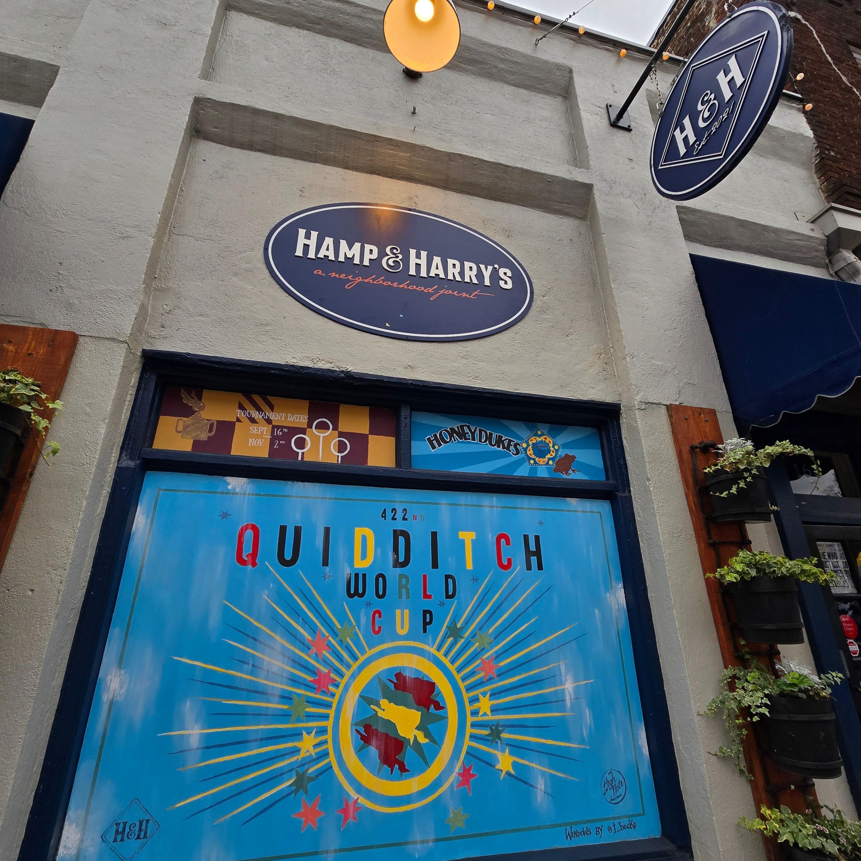 Harry Potter pop-up at Hamp & Harry's 