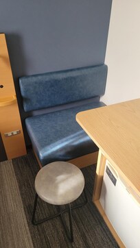 Small Seating Area in the room.