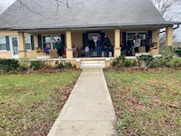 Front porch family time