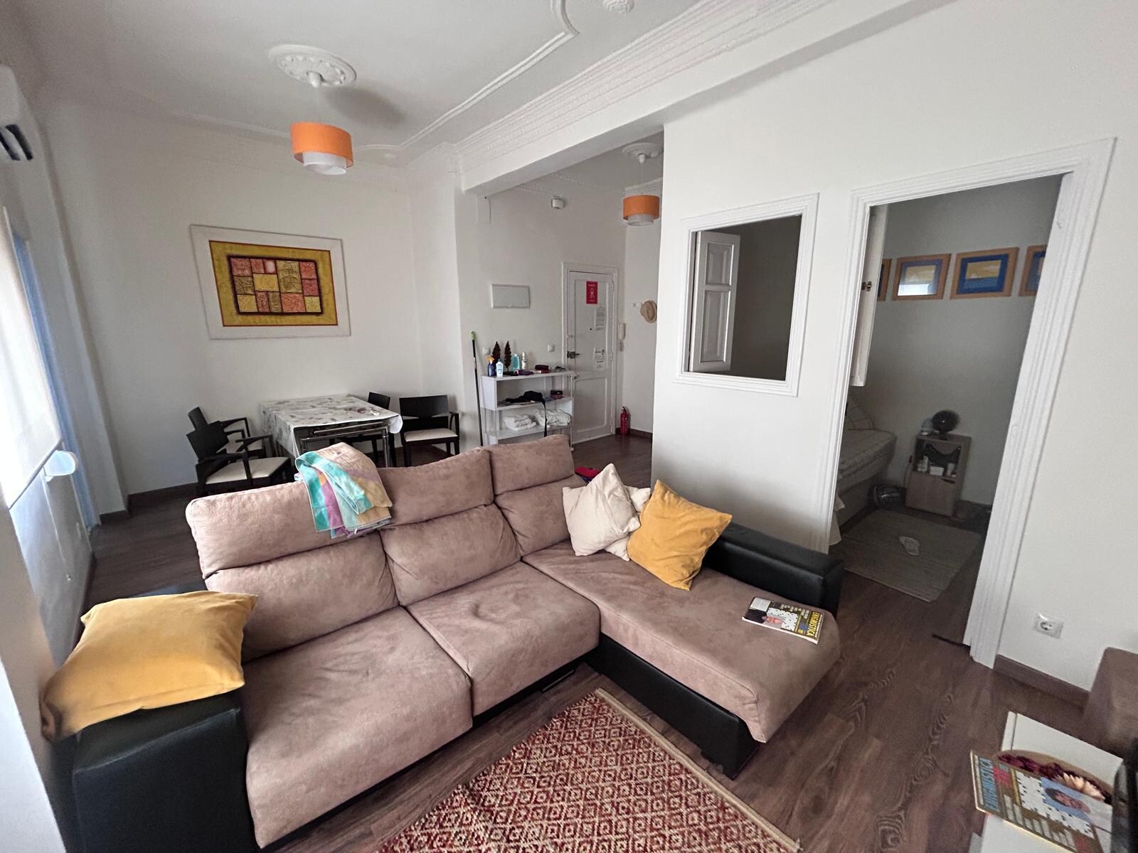 Living room and small bedroom
