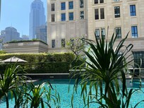 The pool - it would be so much nicer if it was heated