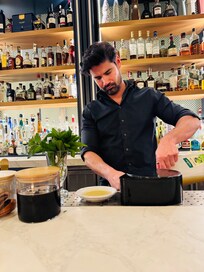 Nice bar with a friendly bartender.