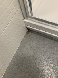 Outside shower