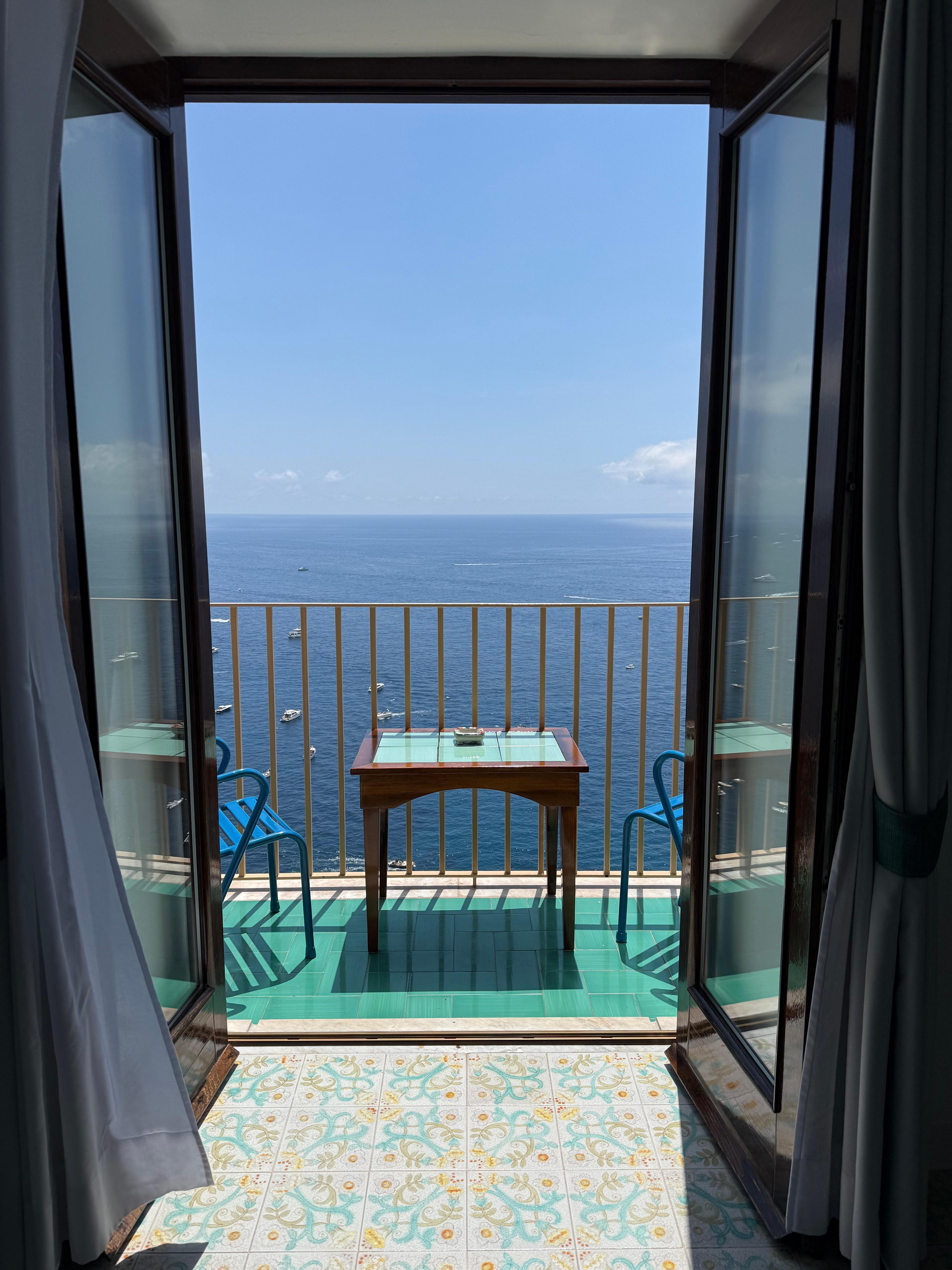 Our balcony 