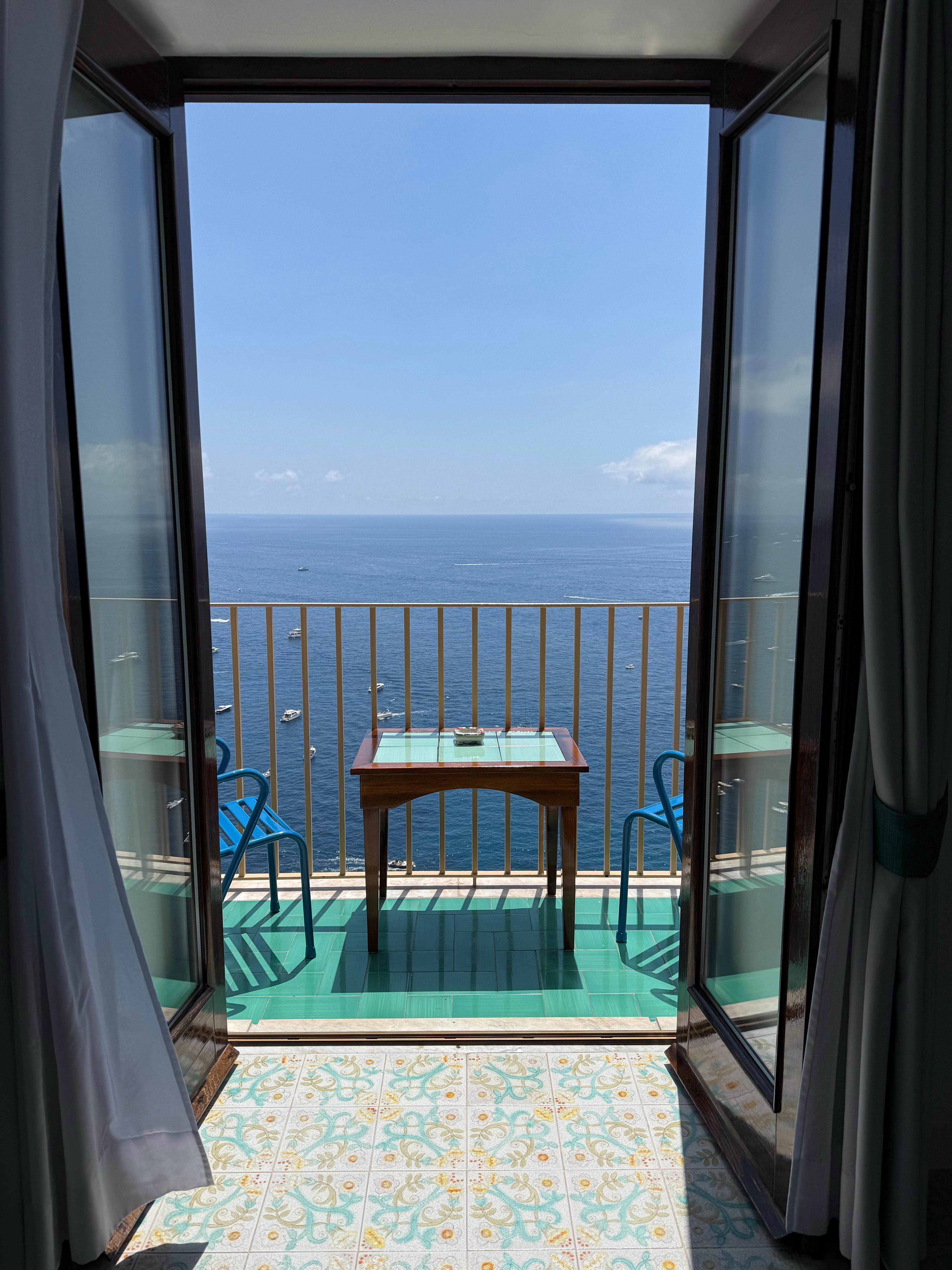 Our balcony